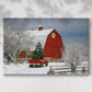 Dawn of Chalk Sleigh - Canvas Art Print