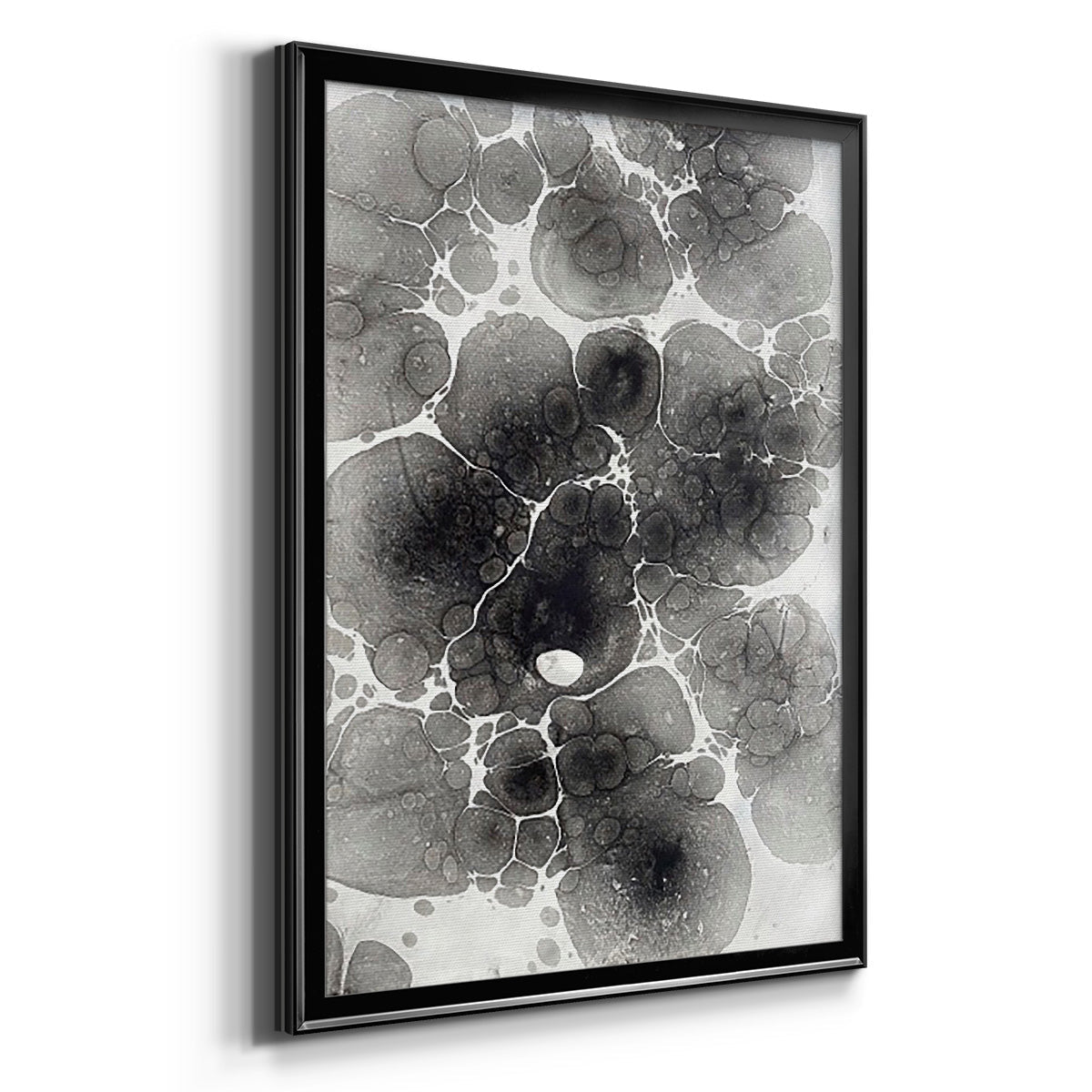 Marbling XIV - Modern Framed Canvas Print