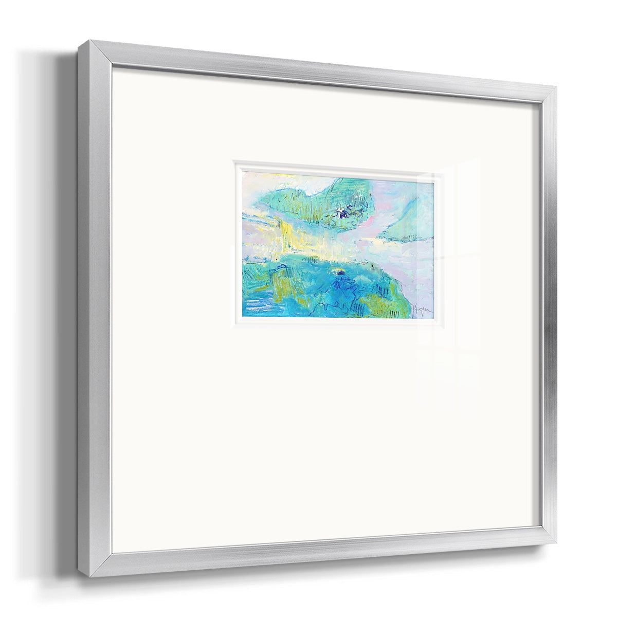 Smooth Sailing in the Heartland Premium Framed Print Double Matboard