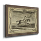 Distinguished Horses I Premium Framed Canvas- Ready to Hang