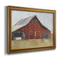 Rustic Red Barn I Premium Framed Canvas- Ready to Hang