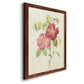 Dusty Rose II - Premium Canvas Framed in Barnwood - Ready to Hang