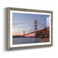 Golden Gate Span - Barnwood Framed Art Print