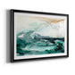 Sea Foam Flow I - Modern Framed Art Print