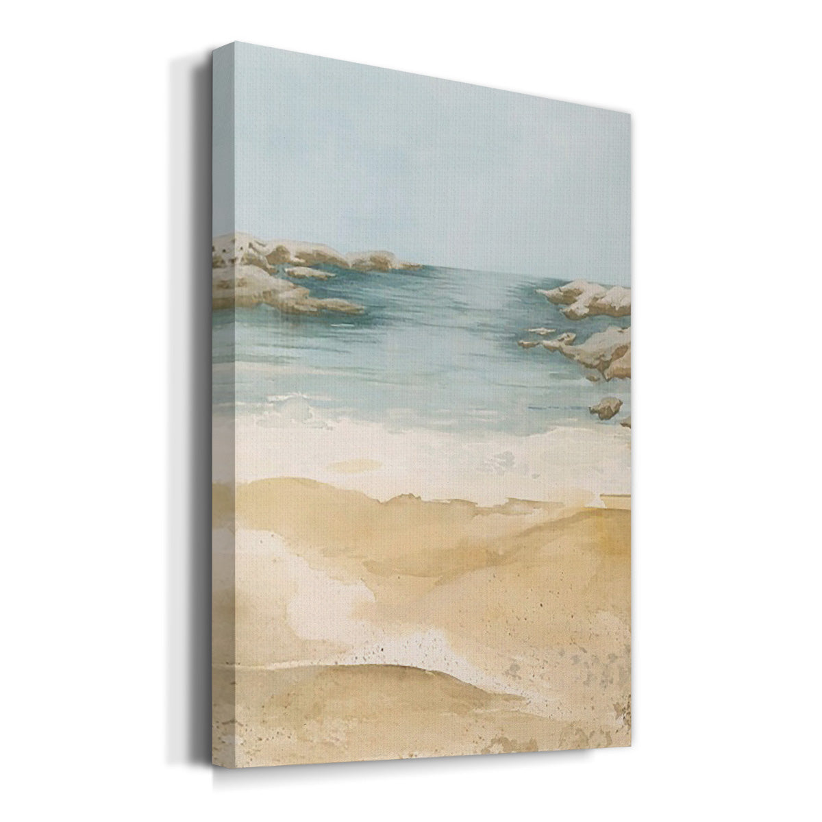 Tranquil Beach II Premium Gallery Wrapped Canvas - Ready to Hang