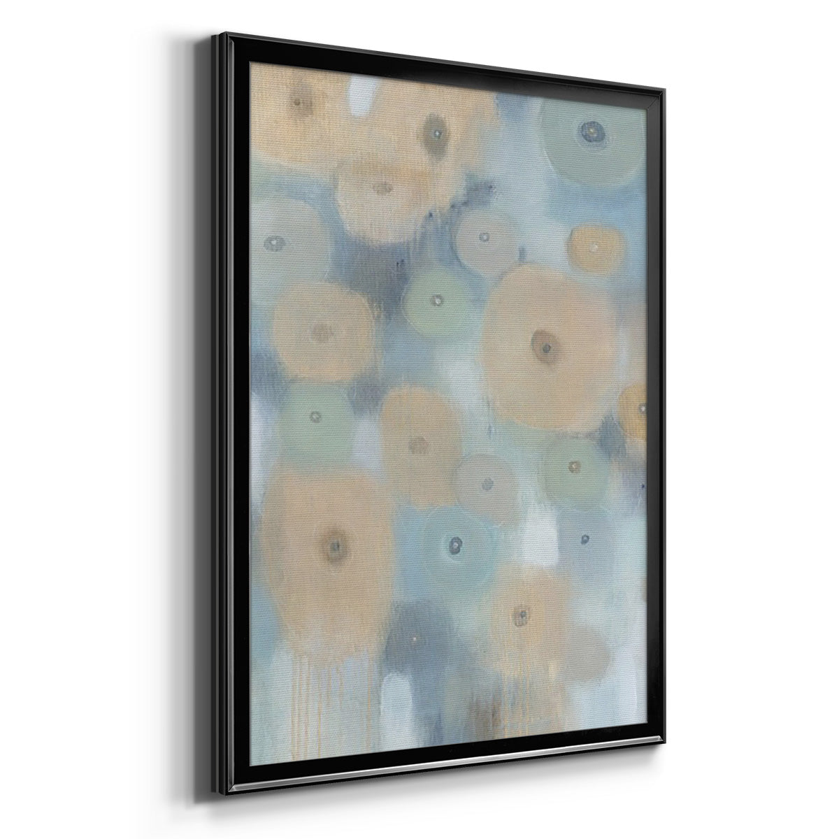 Spinning Wheels I - Modern Framed Canvas Print