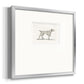 Neutral Pointer I Premium Framed Print Double Matboard