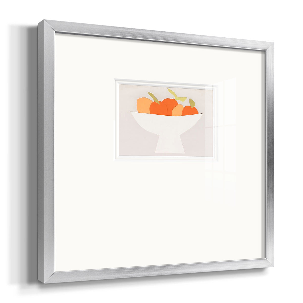 Sumo Citrus I Premium Framed Print Double Matboard