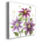 Clematis Climb II - Canvas Art Print