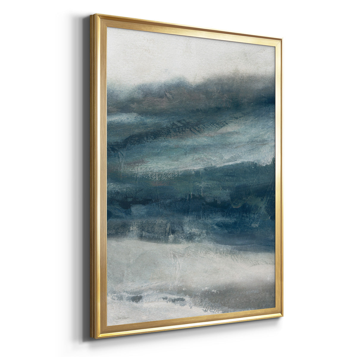 Private Inlet II - Modern Framed Canvas Print