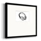 Headphones Sketch Premium Framed Print Double Matboard