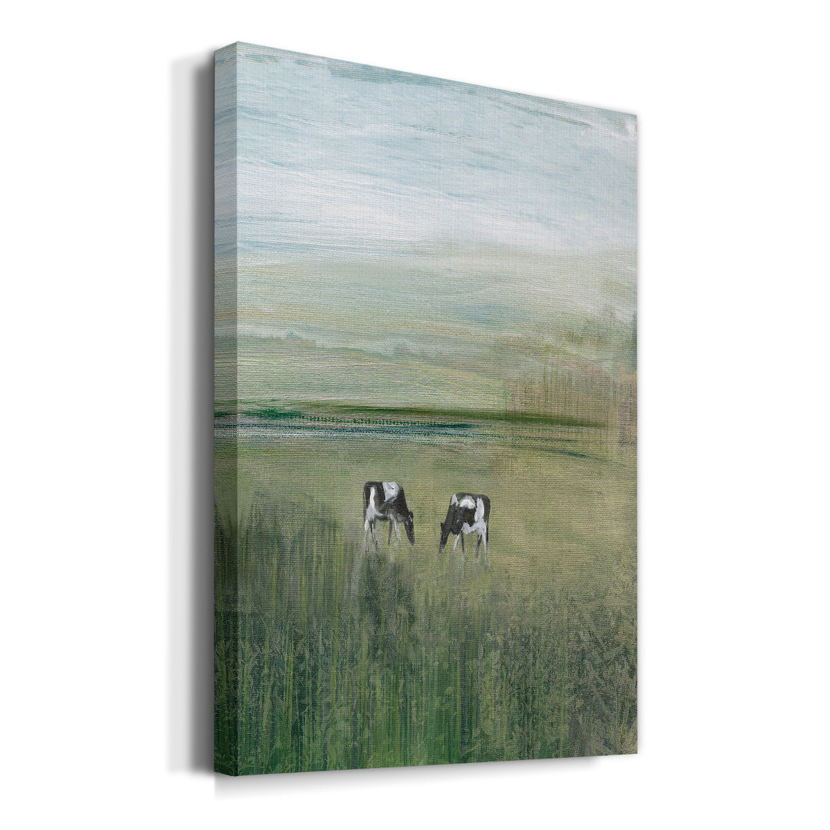 Out to Pasture II - Canvas Art Print