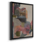 Geranium & Ginger - Modern Framed Canvas Print