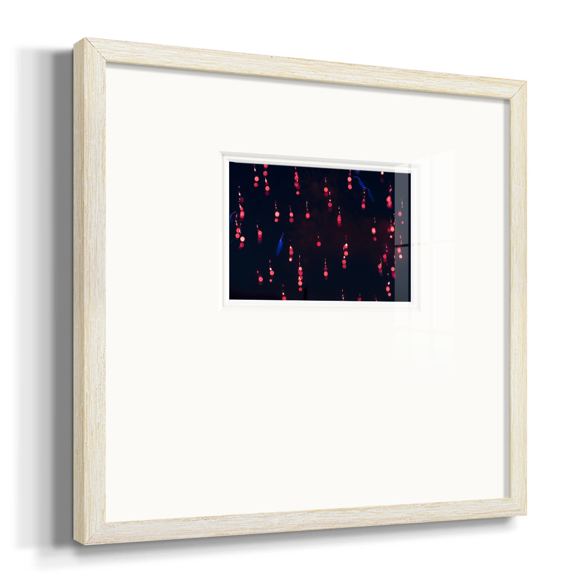 Crimson Constellation Premium Framed Print Double Matboard