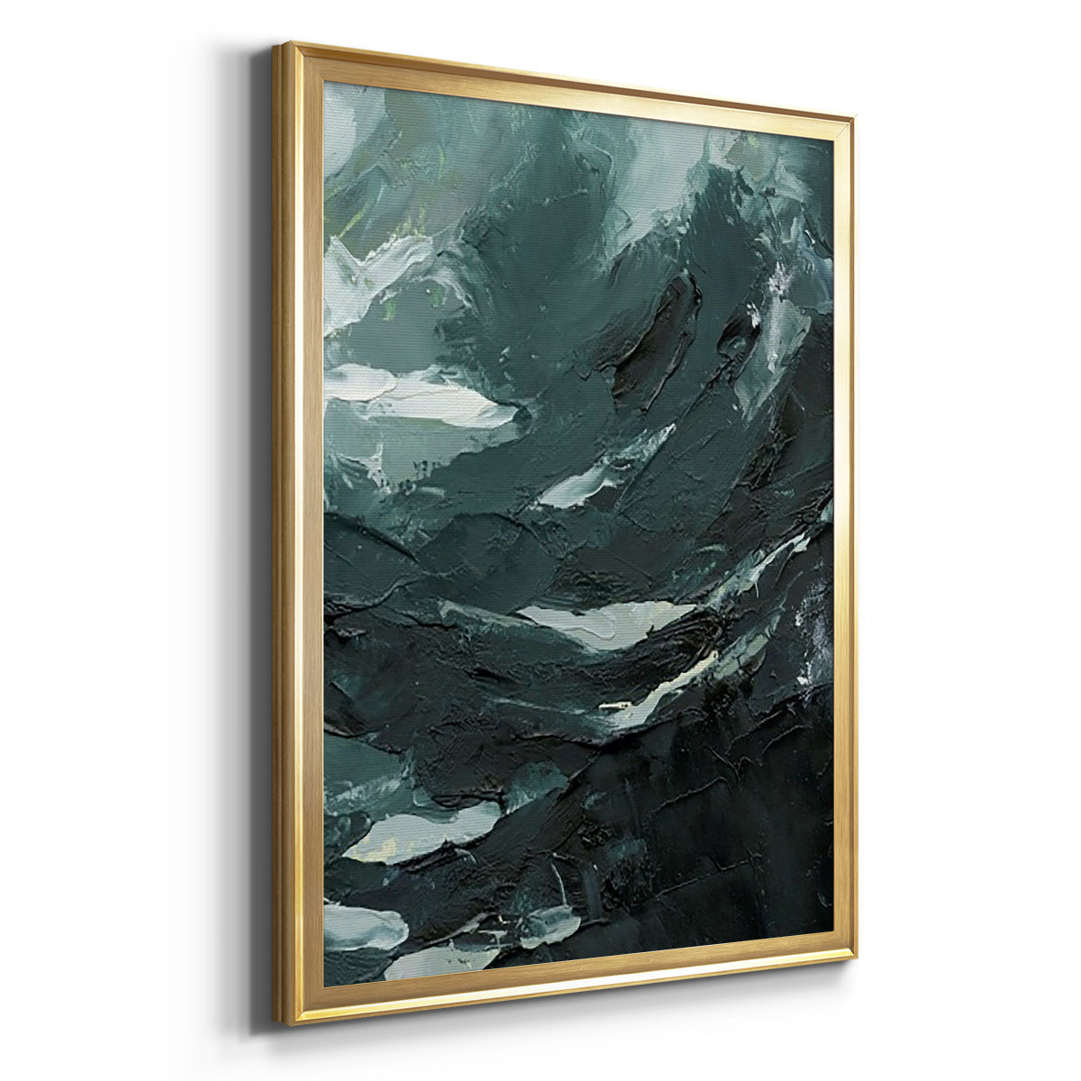 Lost in the Sea II - Modern Framed Canvas Print