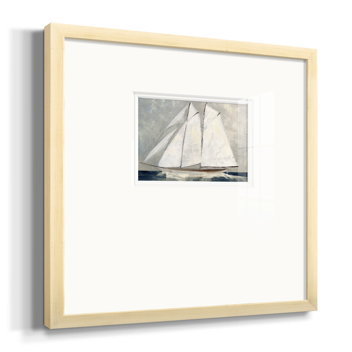 Setting Sail Premium Framed Print Double Matboard