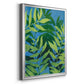 Ocean Vines I - Modern Framed Canvas Print