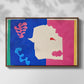 The Wolf (Le loup), from Jazz, 1947 - Floater Framed Canvas Print