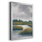 Salt Marshes I - Modern Framed Canvas Print