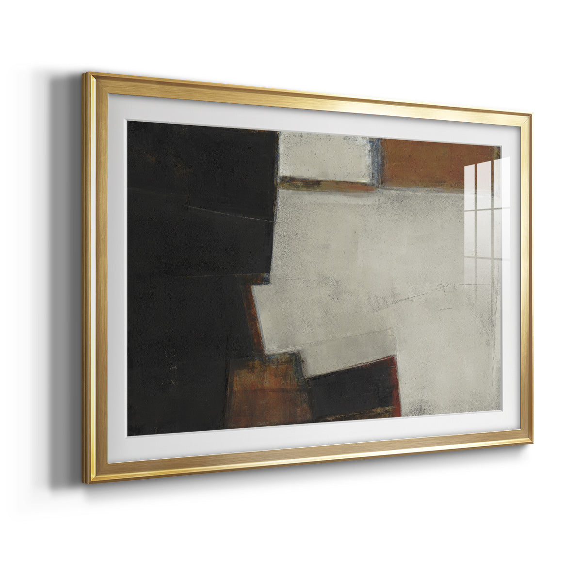 Our Way to Fall - Modern Framed Art Print