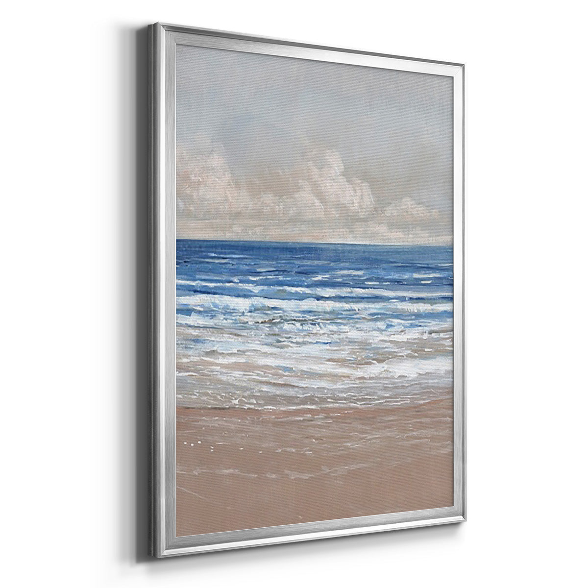 Stress-Free II - Modern Framed Canvas Print