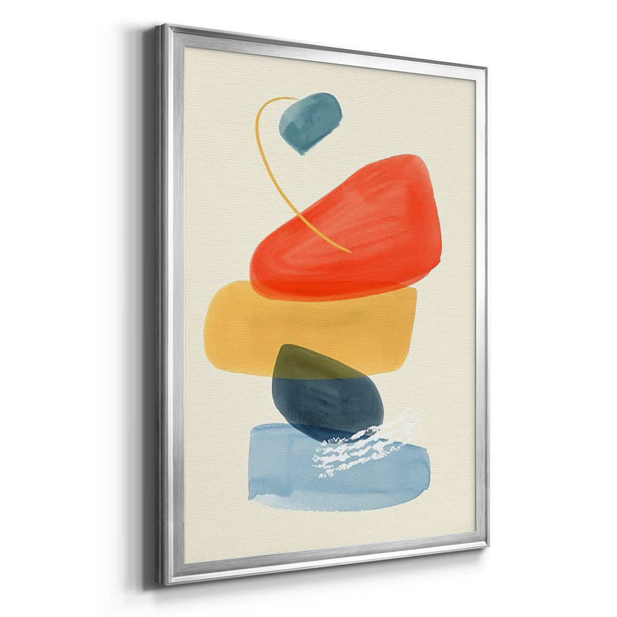 Bright Color Bundle II - Modern Framed Canvas Print