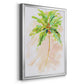 Coconut Palm II - Modern Framed Canvas Print