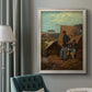 American genre scene of domestic life by Winslow Homer in an ornate champagne frame displayed in a neutral interior setting.