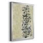 Chinoiserie 2 Tan I - Modern Framed Canvas Print