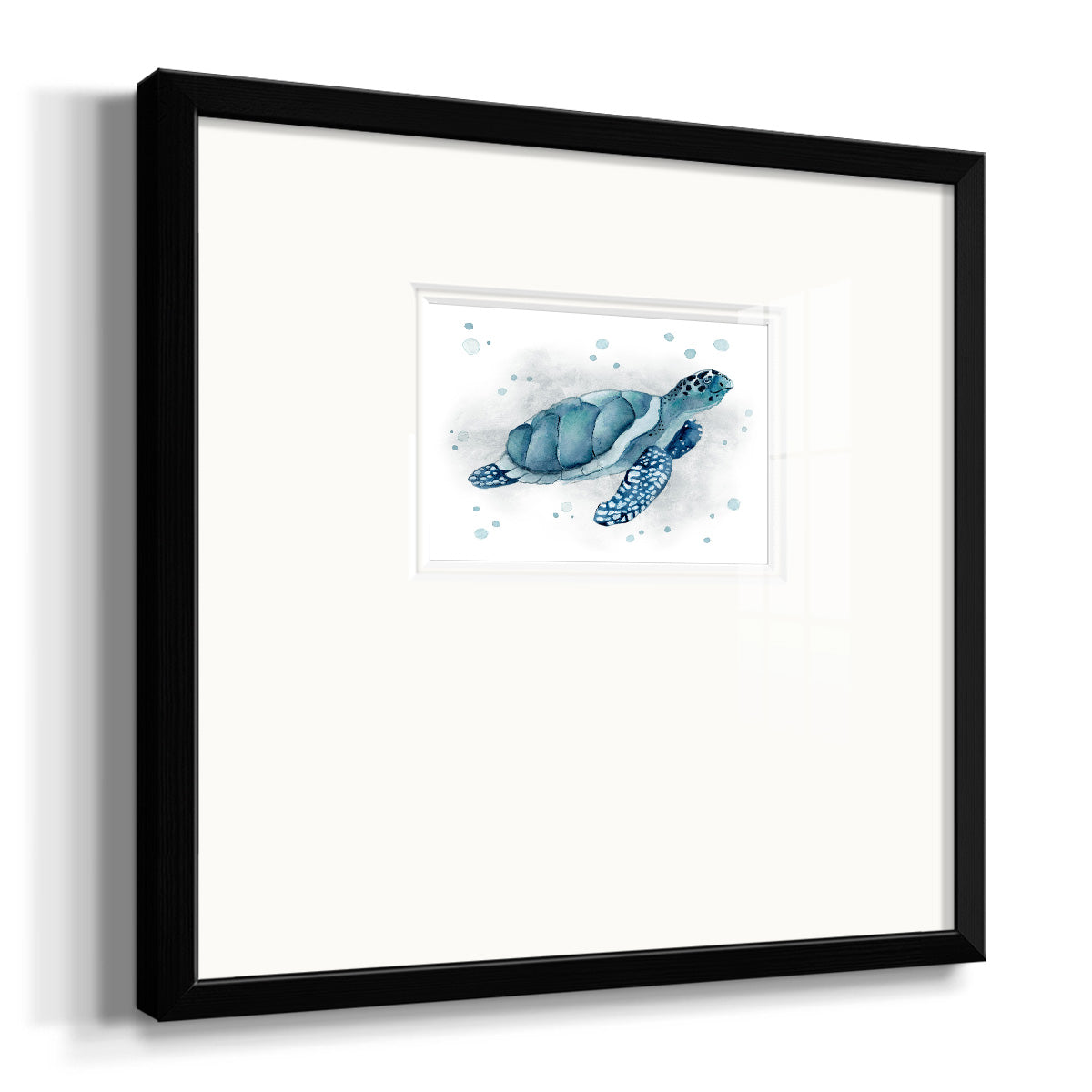 Mini Exotic Coral IX (U) Premium Framed Print Double Matboard