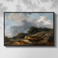 The Watering Place, c. 1765 - Floater Framed Canvas Print