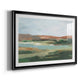 Autumn River Crossing I - Modern Framed Art Print