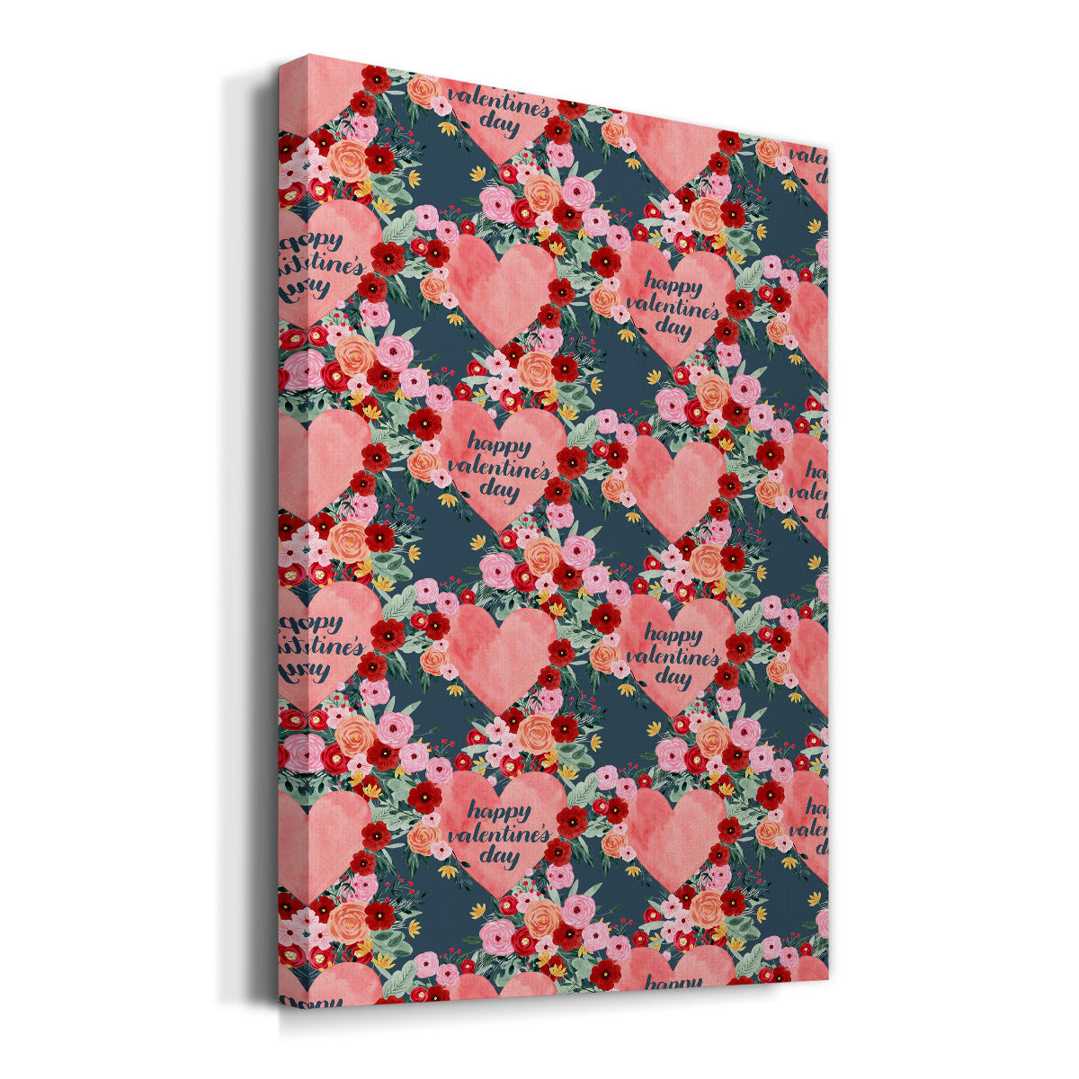 Sweet Hearts Collection E - Canvas Art Print