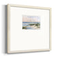 Soft Morning Sea Premium Framed Print Double Matboard