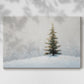 Sleigh of Frostlit Silence - Canvas Art Print