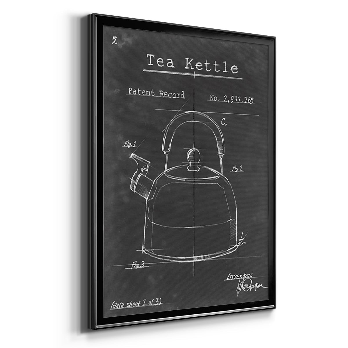 Morning Routine V - Modern Framed Canvas Print