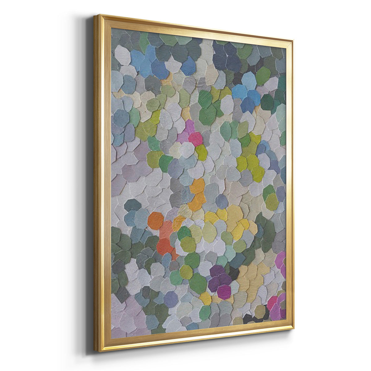 Canne Garden - Modern Framed Canvas Print