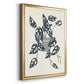 Growing Leaves IV - Modern Framed Canvas Print