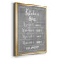 Bon Appetit - Modern Framed Canvas Print