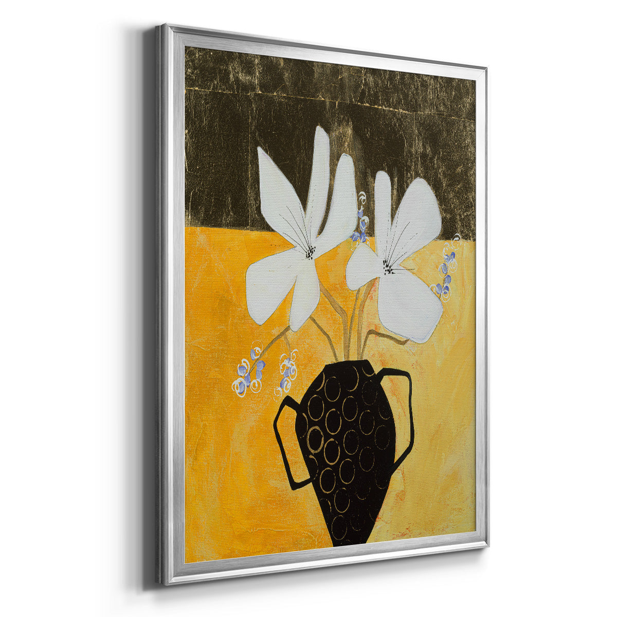 Enjoying The Company We Keep - Modern Framed Canvas Print