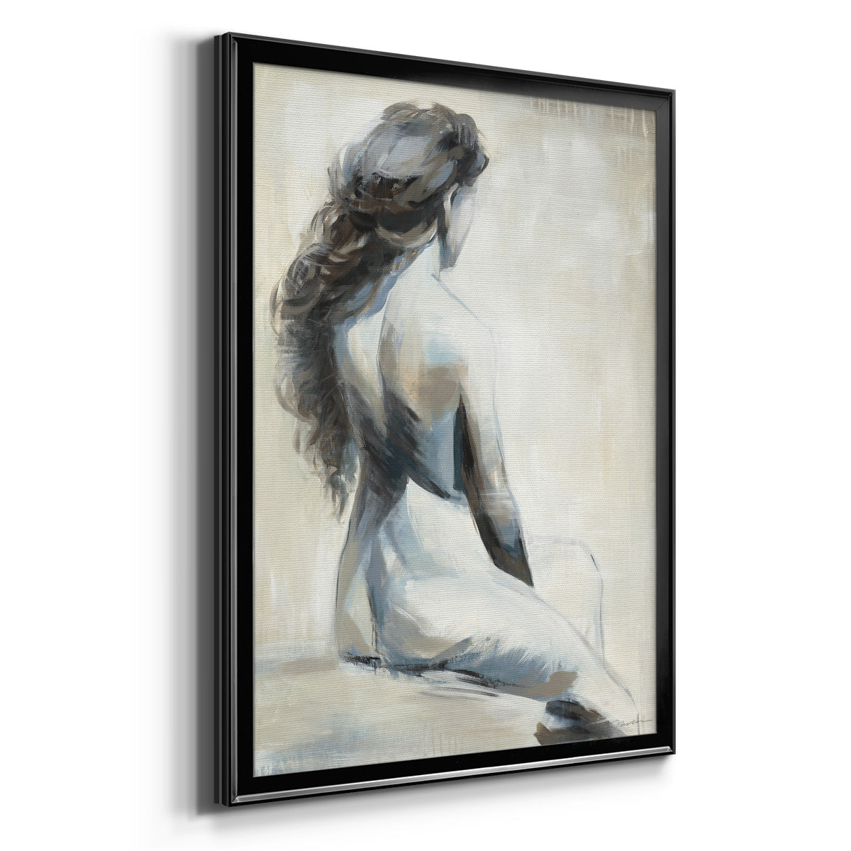 Song on the Wind - Modern Framed Canvas Print