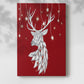 White Deer and Hanging Stars - Gallery Wrapped Canvas