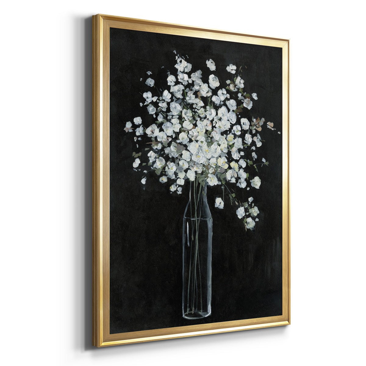 Filled with Spring - Modern Framed Canvas Print