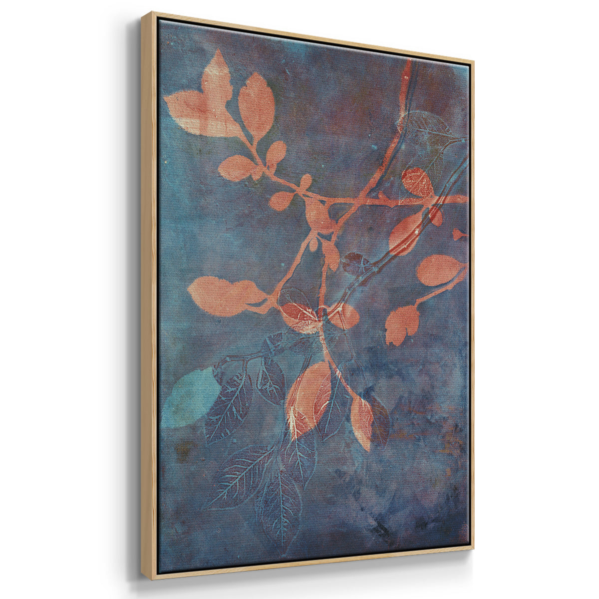 Branching Out XVIII - Framed Premium Gallery Wrapped Canvas L Frame - Ready to Hang