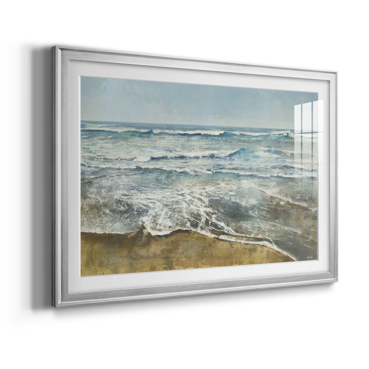 BEACHCOMBING Premium Framed Print - Ready to Hang