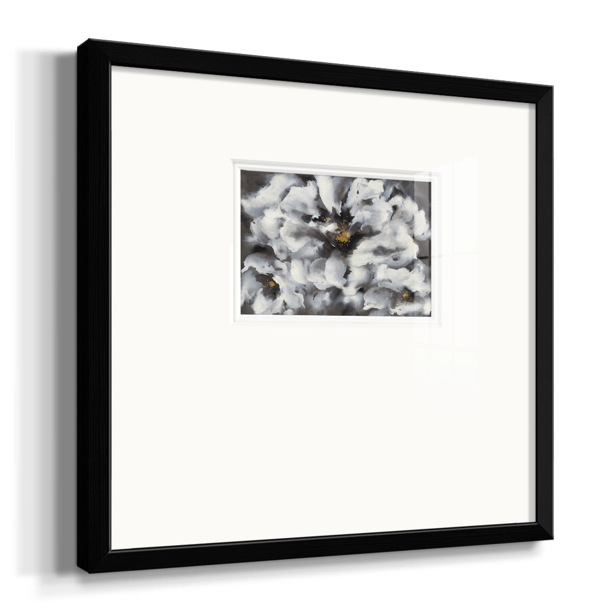 Peonia- Premium Framed Print Double Matboard