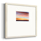 Ignited Dusk III Premium Framed Print Double Matboard