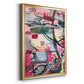 Multiple Wavelengths I - Modern Framed Canvas Print