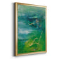 Peaceful Diptych I - Modern Framed Canvas Print
