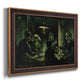 Second Study for the Potato Eaters - Ornate Framed Canvas Print